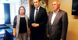 Almanya'da hükümet ortağı SPD’nin Sözcüsü Diyarbakır’a gitti