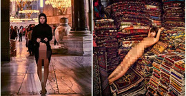 Ayasofya'da çıplak poz veren Belçikalı model hakkında soruşturma