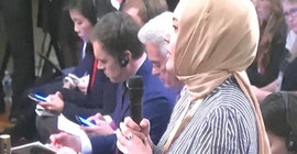 Trump'tan Sabah yazarı Hilal Kaplan'a: Haber yaptığına emin misin?