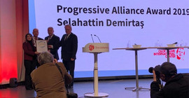 Selahattin Demirtaş 'Siyasi Cesaret Ödülü'ne layık görüldü