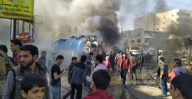 El Bab'da bombalı saldırı: 10 ölü