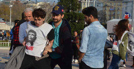 Rabia Naz için yapılan eyleme müdahale