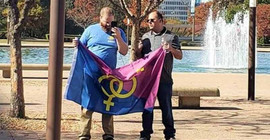 'Heteroseksüel Pride'a sadece iki kişi katıldı