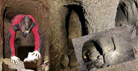 Kayseri'de yeraltı şehri bulundu