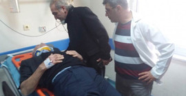 Demirtaş'ın annesi ve babası trafik kazası geçirdi