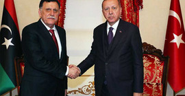 Erdoğan, Libya Ulusal Mutabakat Hükümeti Başkanı'nı ağırladı