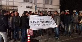 Kanal İstanbul protestosundaki gözaltılara tepki