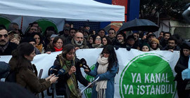 ‘Ya Kanal Ya İstanbul’ diyenler buluştu: Bu yıkımı durdurabiliriz