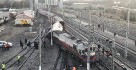 Ankara'da tren kazası