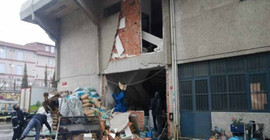 İkitelli'de patlama: 2 işçi yaralı