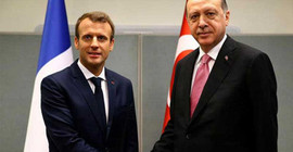Erdoğan, Macron ile telefonda görüştü