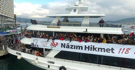Nazım Hikmet 118’inci doğum gününde anıldı