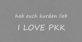 ‘I love PKK’ye beraat