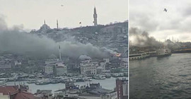 Eminönü'nde yangın
