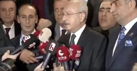 Kılıçdaroğlu canlı yayında depreme yakalandı