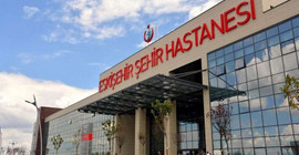 Şehir hastanesinde yangın merdiveni sadece personel kartıyla açılıyor