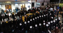 İnsan zinciriyle Kanal İstanbul Projesi’ne 'hayır' dediler