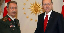 Erdoğan ve Hulusi Akar görüştü