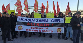 Emek Partisi: Toplu ulaşıma yapılan zam geri çekilsin
