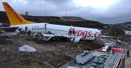 Parçalanan uçağın yardımcı pilotu: İnebileceğimizi düşündük,kule inmeyin talimatı vermedi