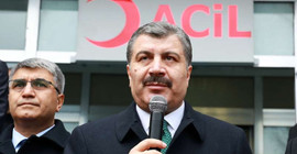 Sağlık Bakanı'ndan salgın açıklaması: Sınır bölgesinde sahra hastaneleri oluşturuldu