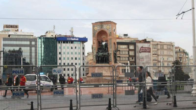 Taksim'de 8 Mart ablukası