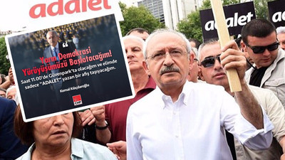 'Adalet Yürüyüşü' dünya basınında