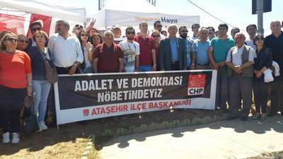 'Adalet Nöbeti'nde ikinci gün