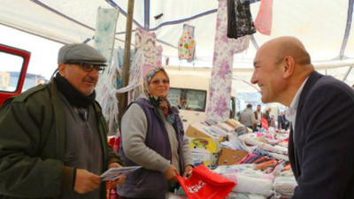 İzmir'de esnafa koronavirüs desteği