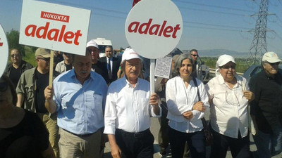 'Adalet Yürüyüşü' 3'üncü gününde: Herkesi bekliyoruz