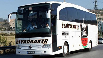 Diyarbakır'da otobüs firması seferlerine ara verdi