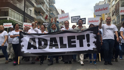 İzmir yürüyüşü ikinci gününde Manisa'da