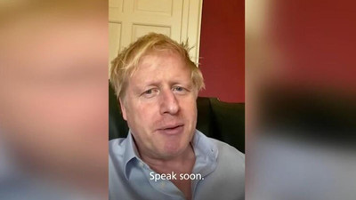 Koronavirüs: Karantinadaki Boris Johnson açıklama yaptı