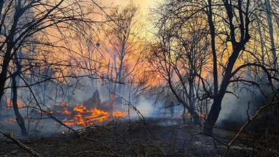 Çernobil'de radyasyon seviyesi 16.5 kat arttı