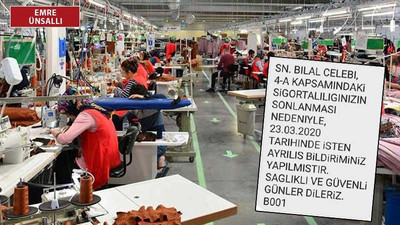 İşten atılan tekstil işçisi: Artık bütün çalışanlar aynı gemideyiz