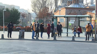 Yasaktan muaf olanlar işe gitmekte zorlandı