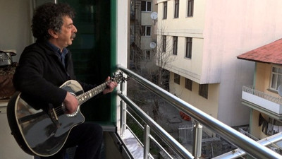 Metin Kahraman'dan balkon konseri