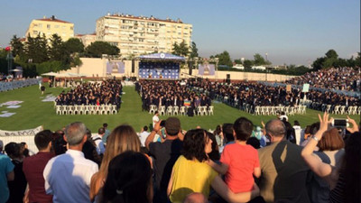 Boğaziçi Üniversitesi mezuniyetinde protesto