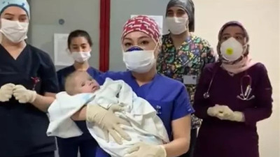 Kütahya'da 5 aylık bebek Covid-19'u yendi: Taburcu edildi