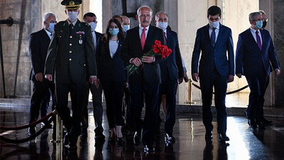 Kılıçdaroğlu Anıtkabir'i ziyaret etti, bazı CHP'li vekiller Anıtkabir'e alınmadı