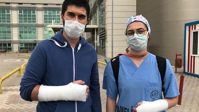 Coronayı yeni yenen ve görevinin başına dönen doktora vahşi saldırı