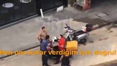 Kadıköy'de kuryeyi darbeden polis görevden uzaklaştırıldı