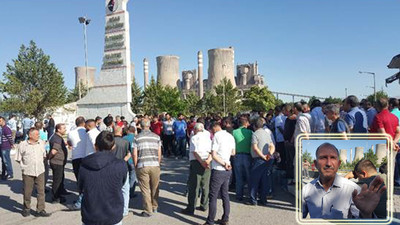 Bayram öncesi işten atılan işçiler eylem yaptı