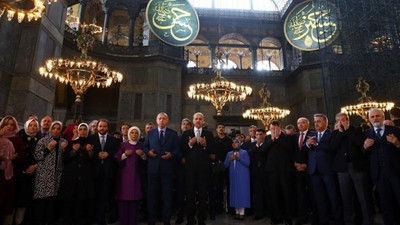 'Erdoğan, Ayasofya'nın statüsünün değiştirilmesi için talimat verdi' iddiası