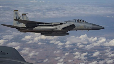 ABD’ye ait bir F-15 jeti İngiltere açıklarında düştü