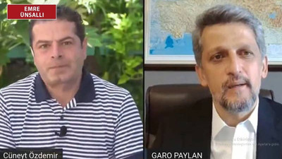 HDP'li Paylan'a yöneltilen 'PKK'yi terör örgütü görüyor musun?' sorusu bu kez Cüneyt Özdemir'den geldi