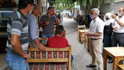 Esnaftan HDP'lilere yoğun ilgi