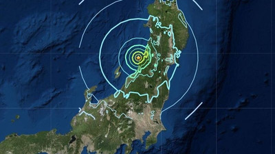 Japonya'da 6,2 büyüklüğünde deprem