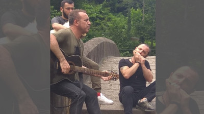 Haluk Levent, Arhavililerin mücadelesine destek verdi