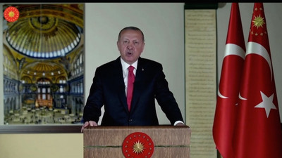 Erdoğan'dan Ayasofya açıklaması: Her türlü ifadeyi bağımsızlığımızın ihlali olarak kabul ederiz